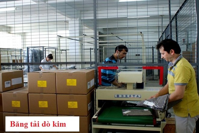 Băng Tải Máy Dò Kim May Mặc