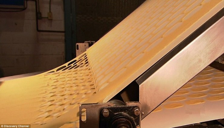 Băng Tải Cắt Lát Tấm Khoai Tây Chiên