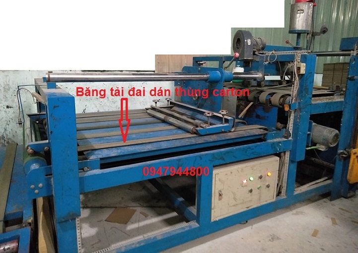 Băng Tải Đai Máy Dán Thùng Carton Bán Tự Động